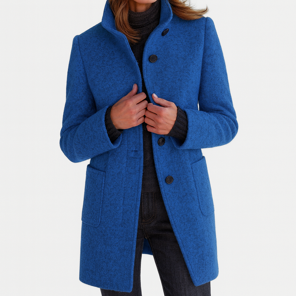 Marionne - Women's jacket with stand-up collar for an elegant and functional style