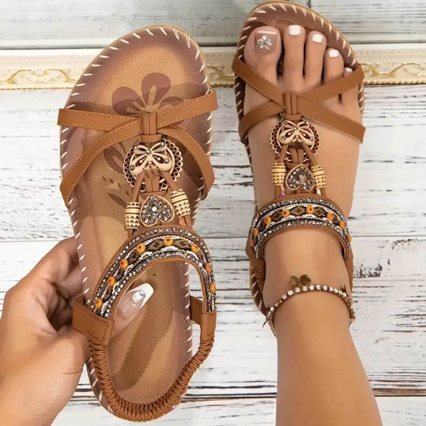 Liliana | Comfortable Boho Orthopaedic Sandals