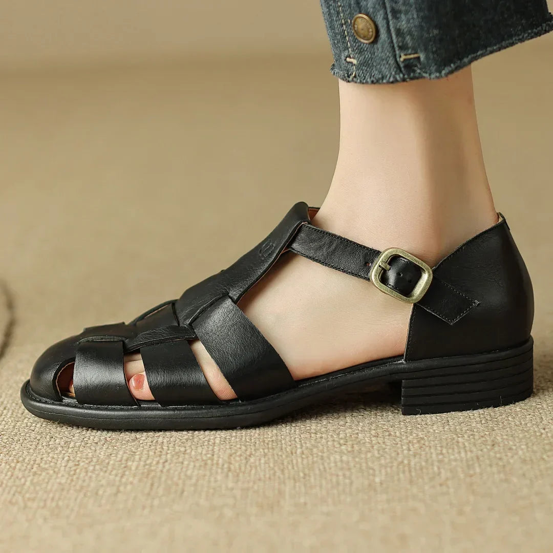 Laaksonen™| Marivelle T-Strap Flats