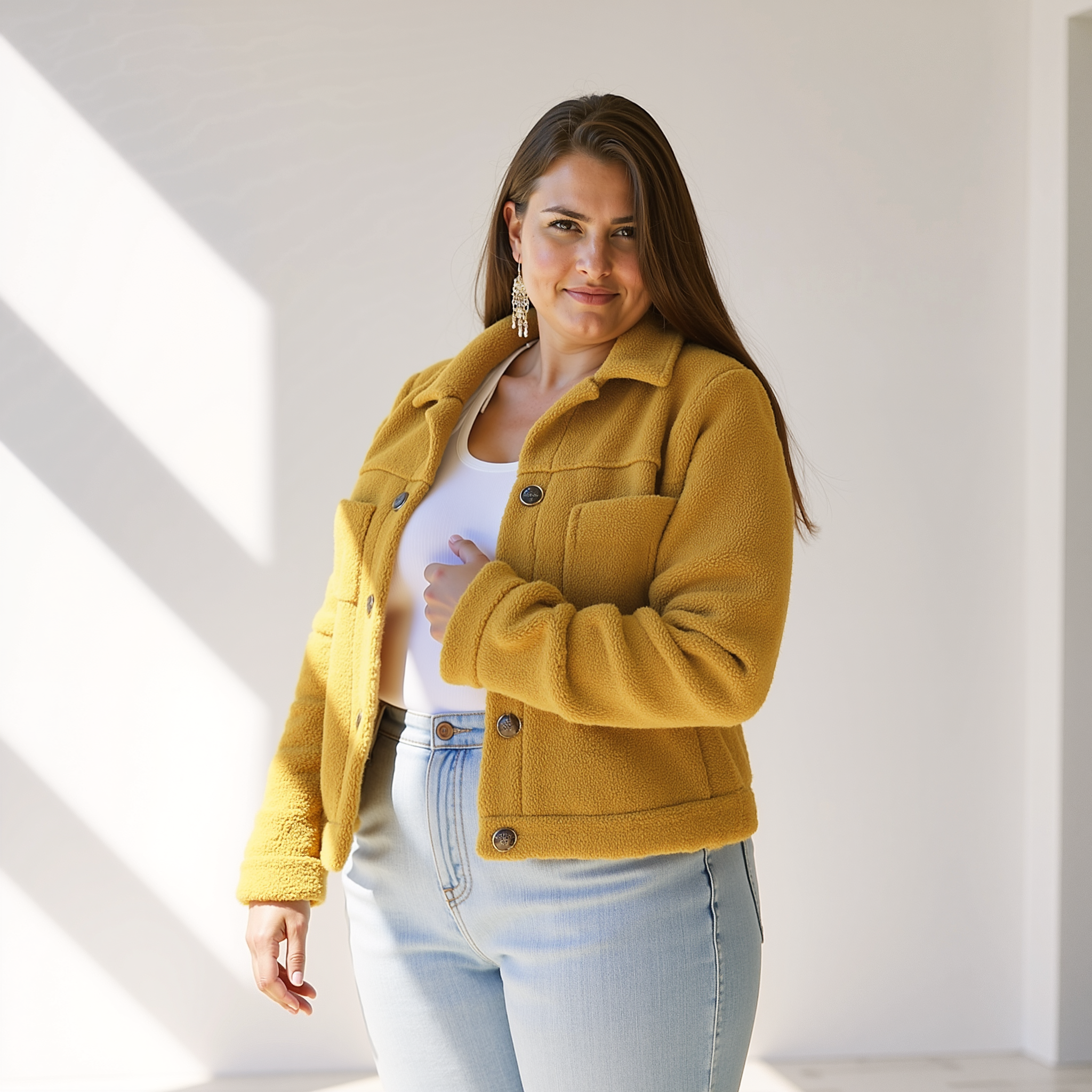 Selina | Fleece Autumn Jacket | Buy 1 Get 1 FREE
