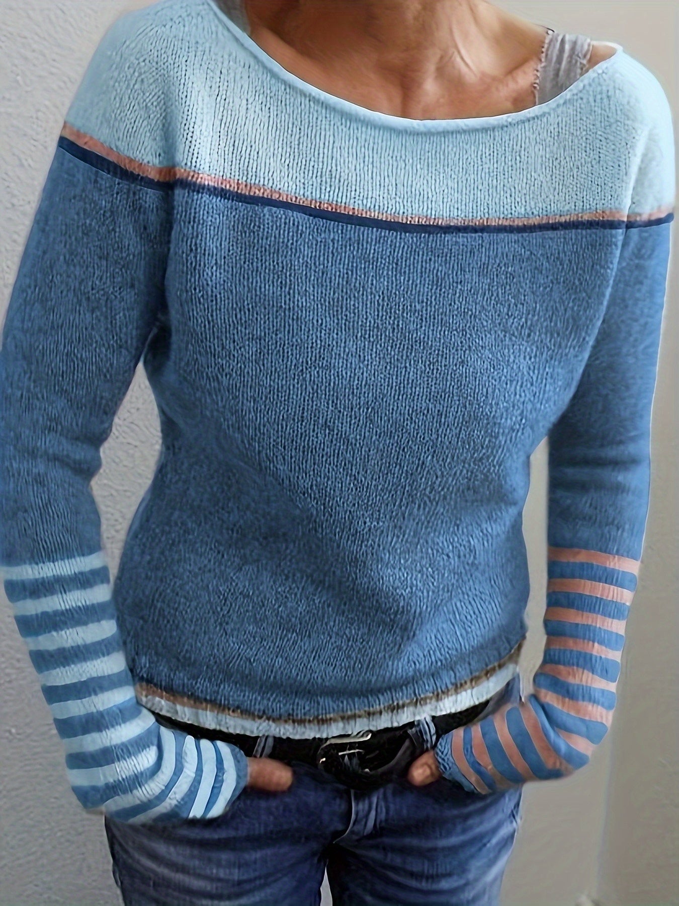 Isavielle - Striped Cashmere Sweater