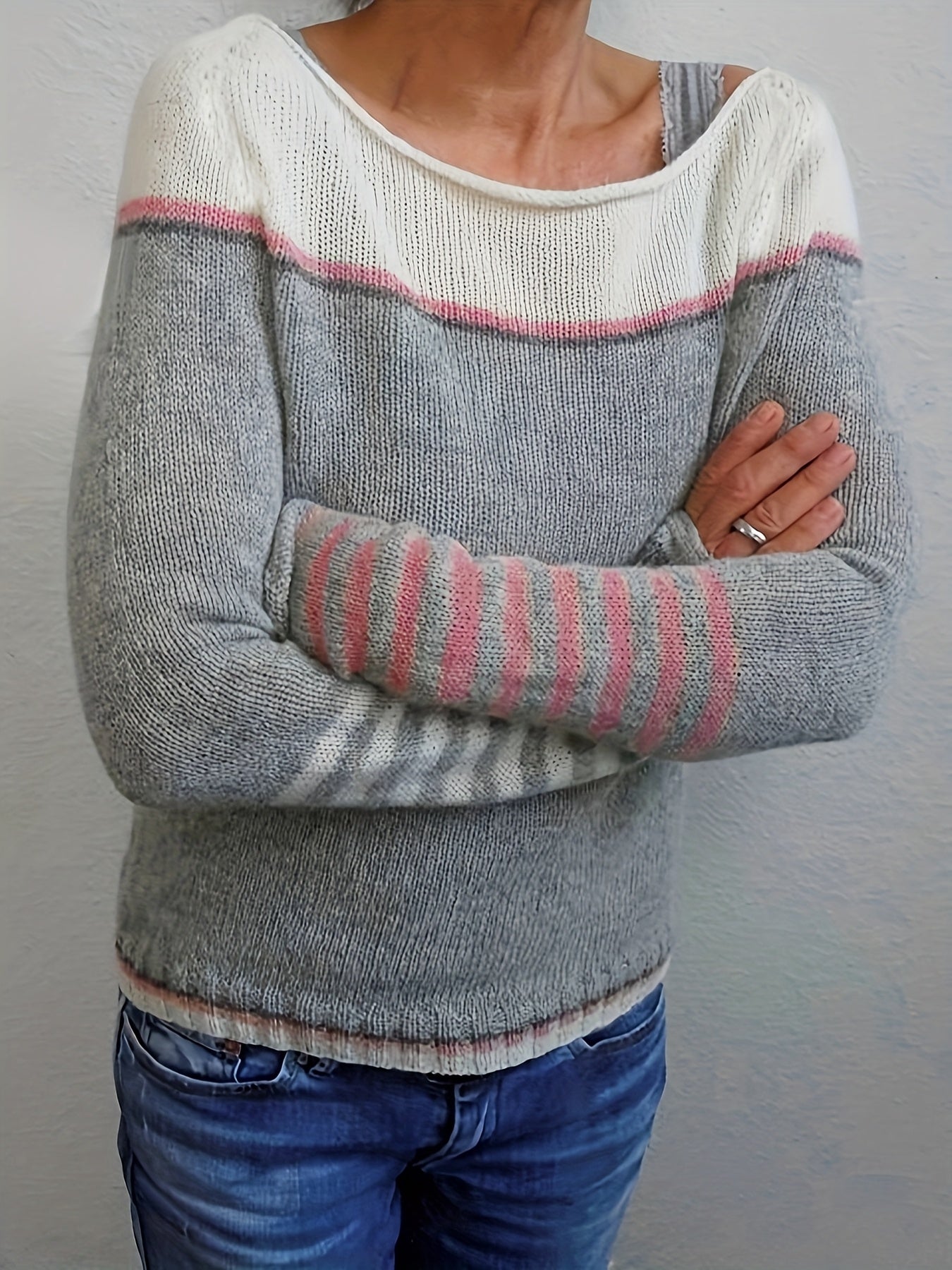 Isavielle - Striped Cashmere Sweater
