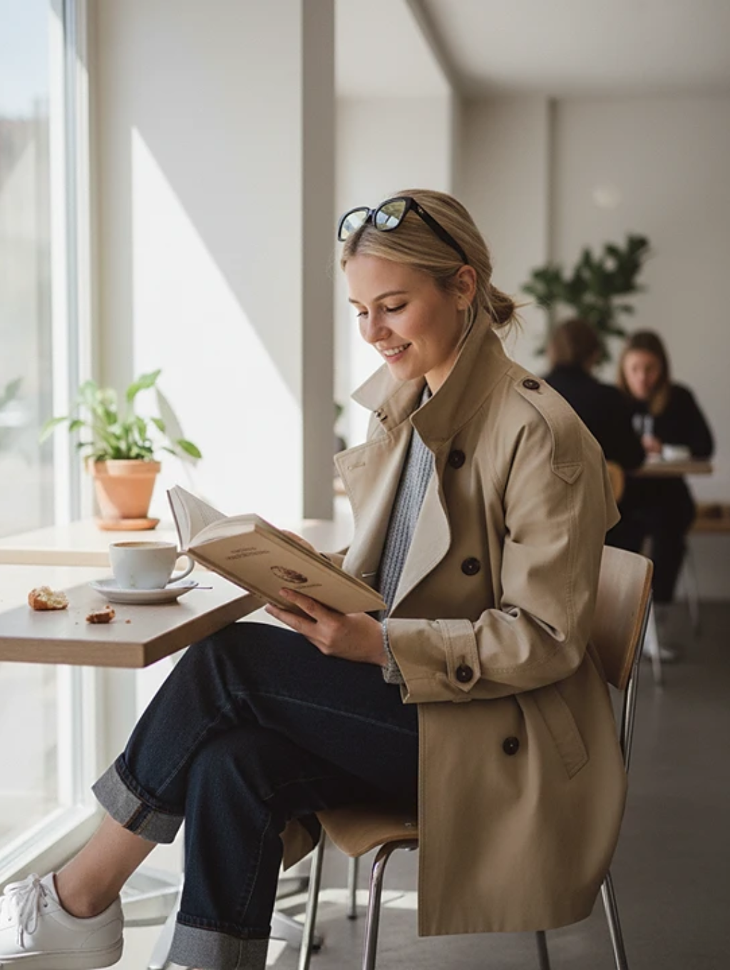 Maya Belted Trench Coat