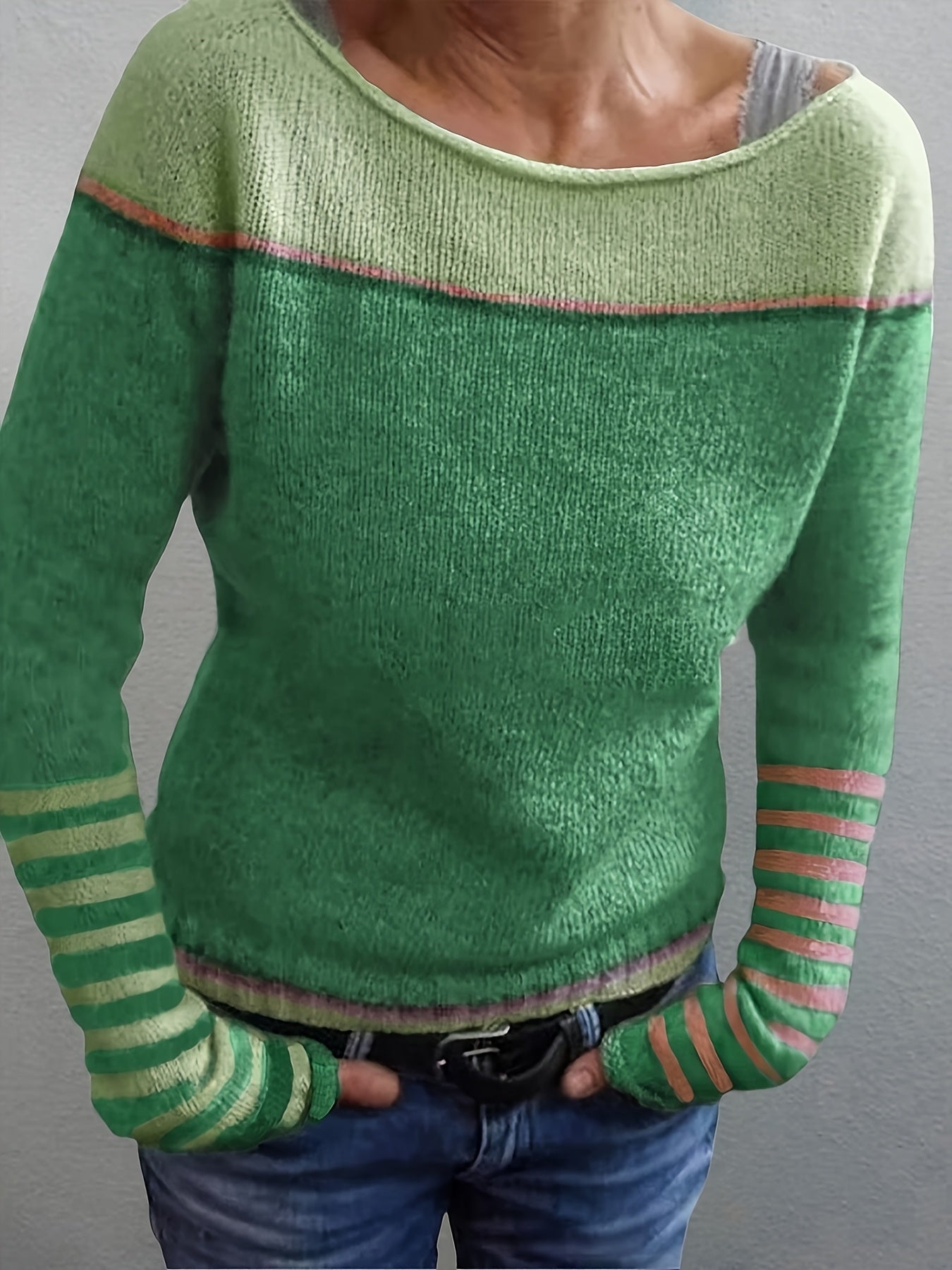 Isavielle - Striped Cashmere Sweater