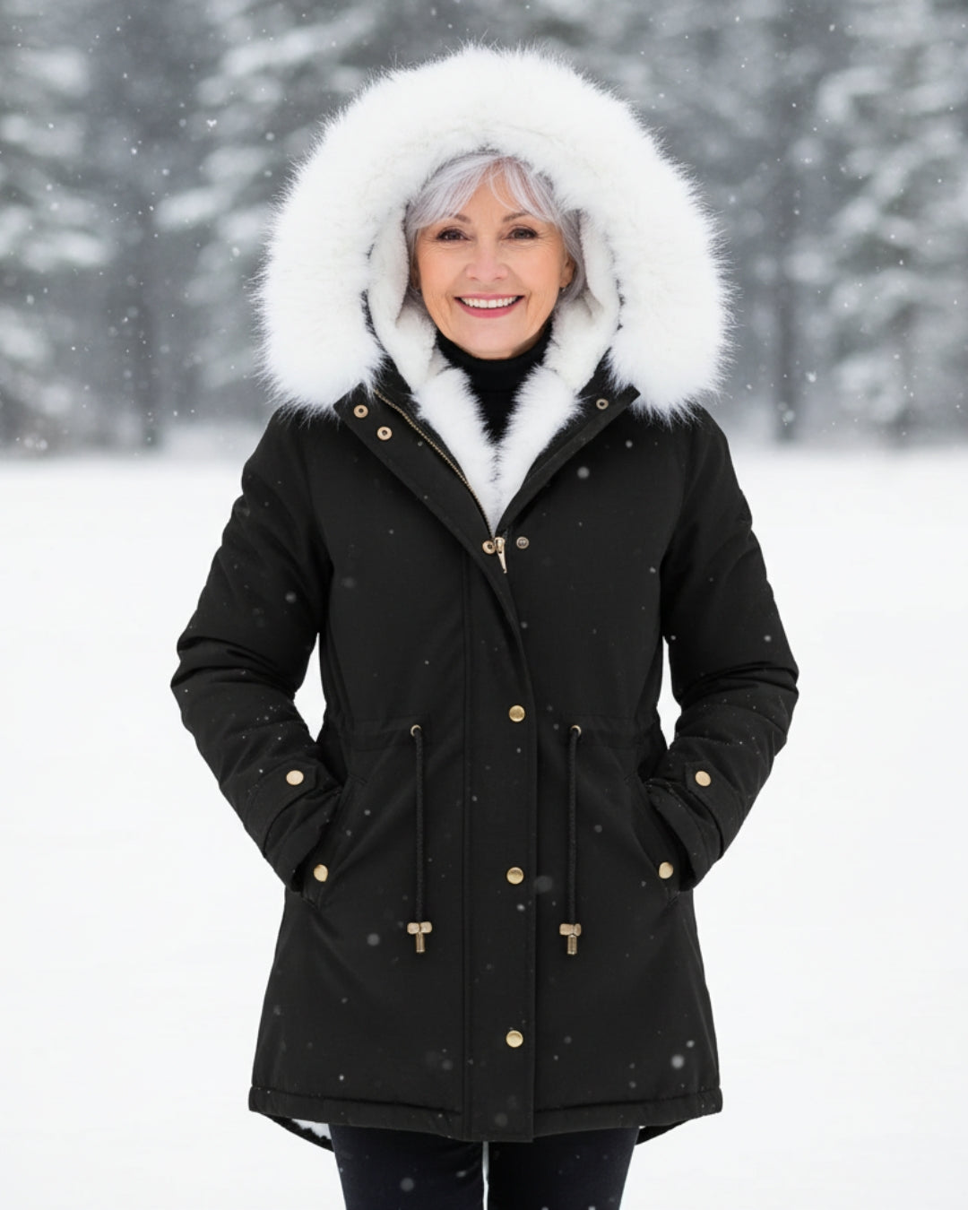 Isla | Fur Hood Parka