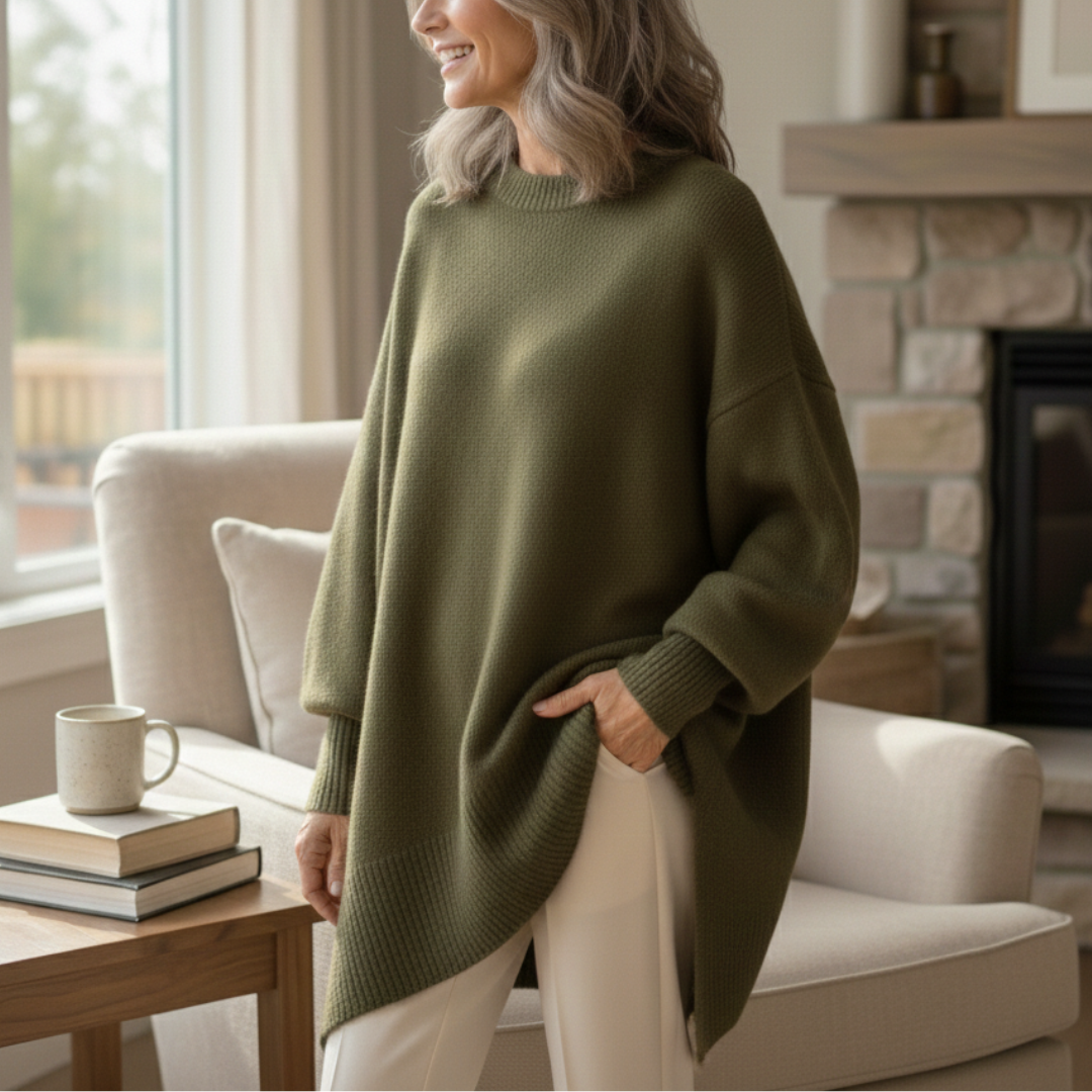 Lucy | Sophisticated Wool Blend Sweater