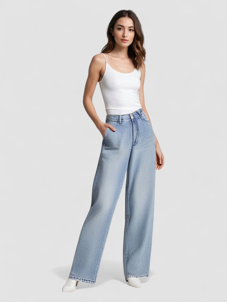 Laaksonen™ | Jean Patchwork Tuhoitettu