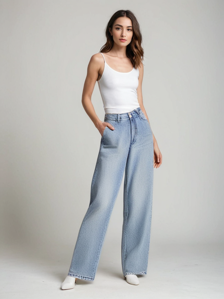 Laaksonen™ | Jean Patchwork Tuhoitettu