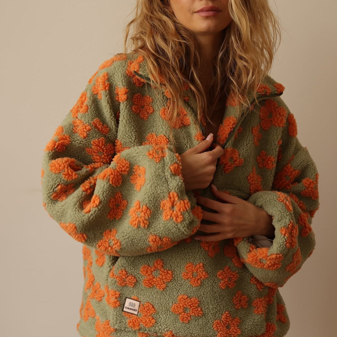 Chloé™ | Bohemian Fleece Sweater
