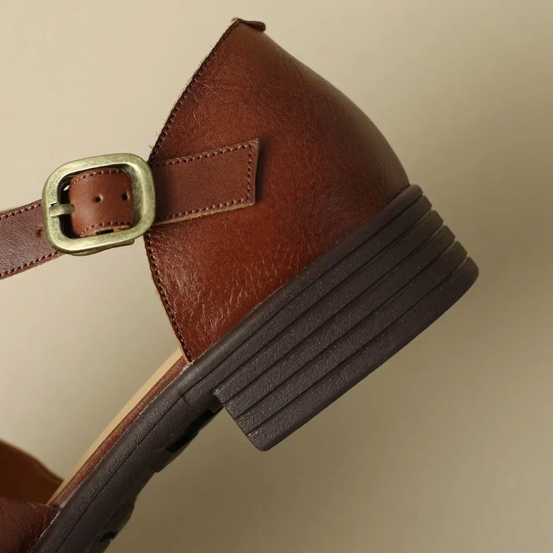 Laaksonen™| Marivelle T-Strap Flats