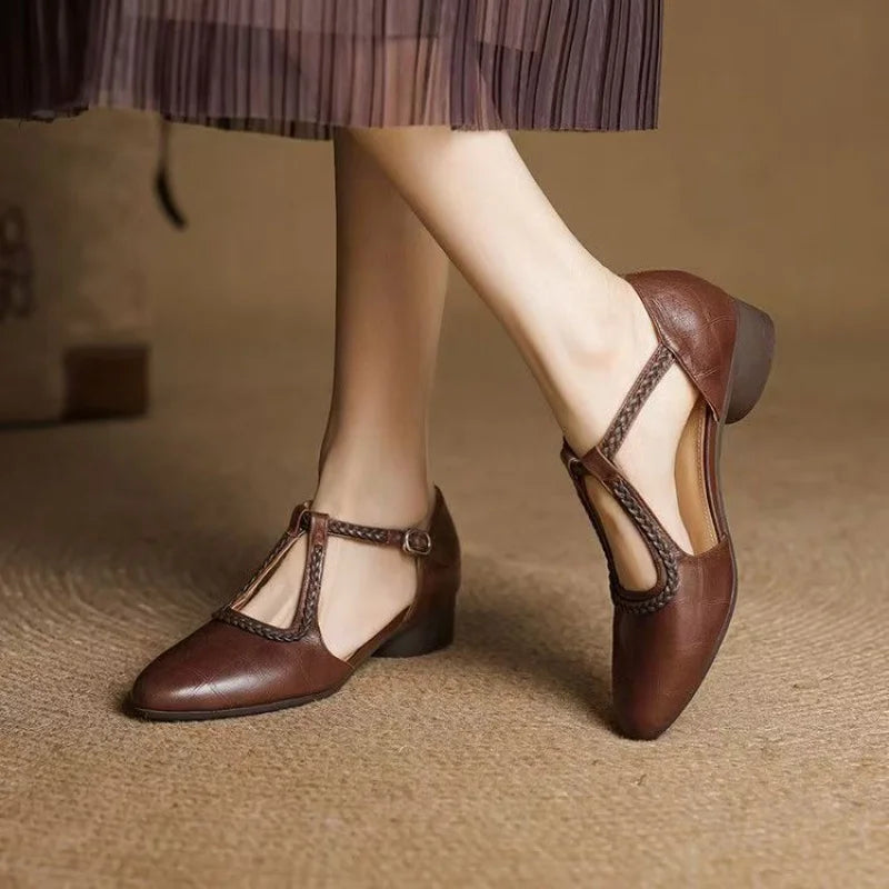 Laaksonen™| Bevora T-Strap Sandalet