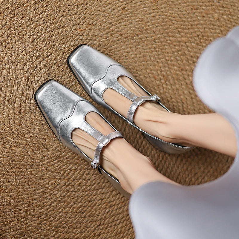 Laaksonen™| Kalvoria Leopard Mary Janes