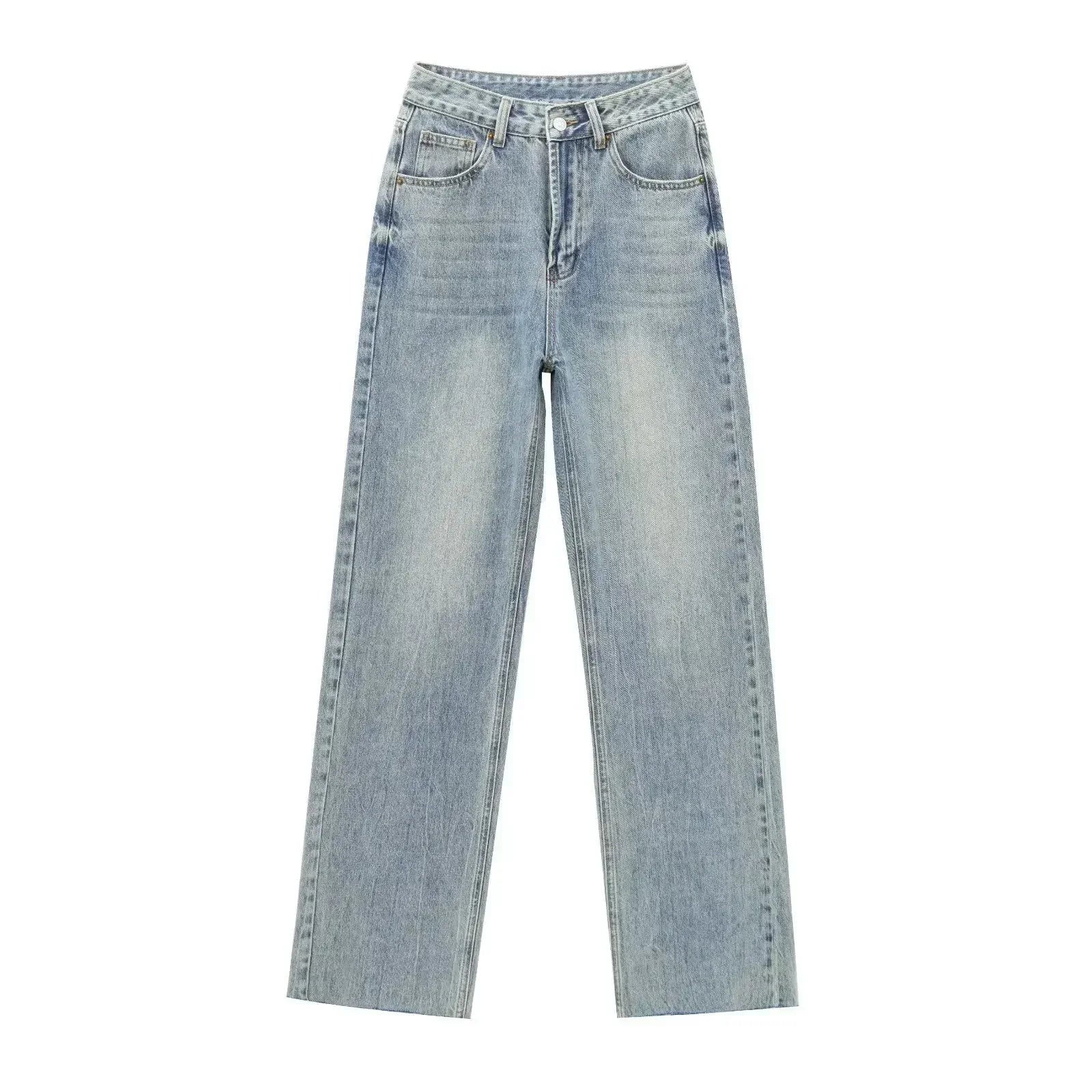 Laaksonen™ | Vintage Leveälahkeiset Farkut